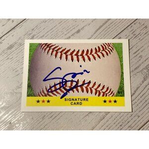 DJ Spinderella Signed Autographed Card Salt-N-Pepa Music Member Hip-Hop